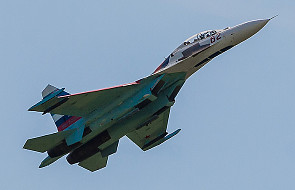 Rosja: sześć myśliwców Su-27 na Białorusi