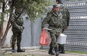 Ukraińska służba graniczna wycofana z Krymu