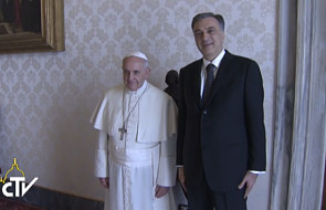 Prezydent Czarnogóry z wizytą w Watykanie