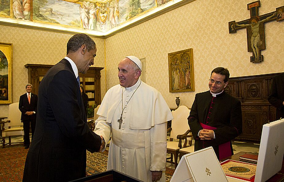 Papież Franciszek spotkał się z prez. Obamą