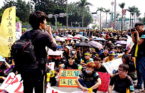 Tajwan: masowe protesty przeciw Chinom
