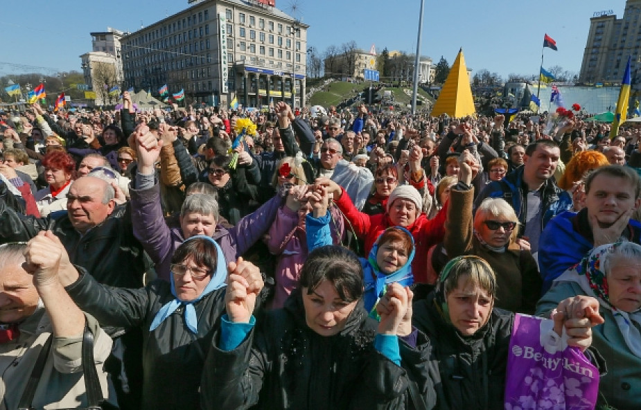 Ukraina: Wiece za jednością kraju
