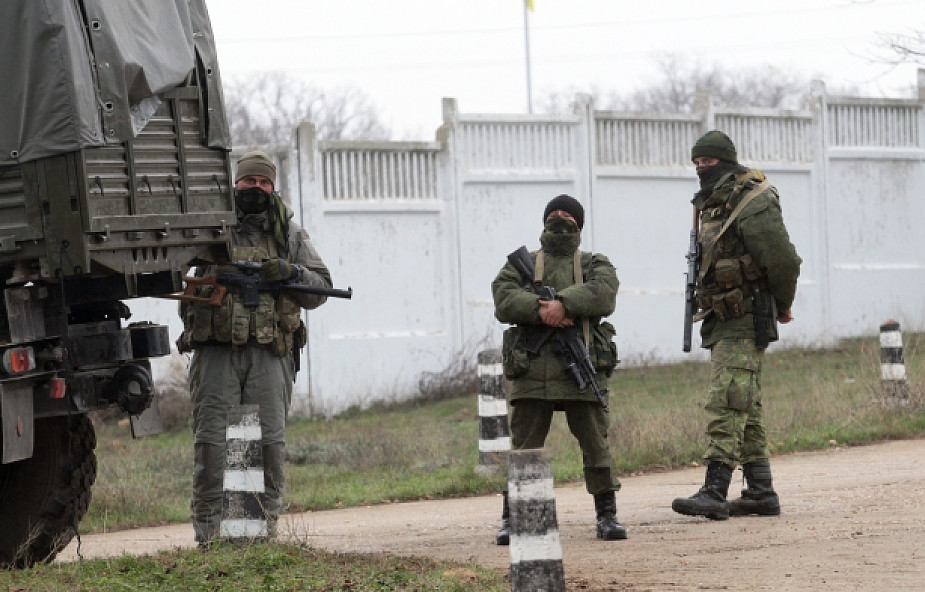 Jednostka ukraińska po ataku rosyjskim
