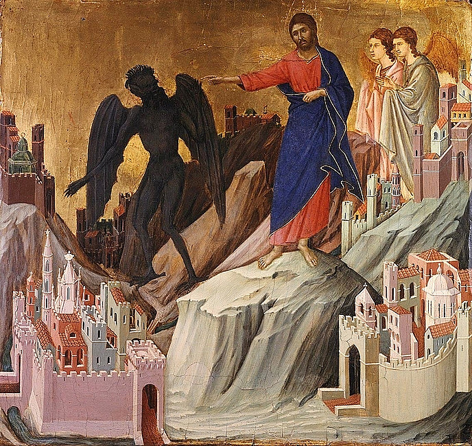 Rekolekcje z ikoną - Kuszenie Jezusa na pustyni - zdjęcie w treści artykułu