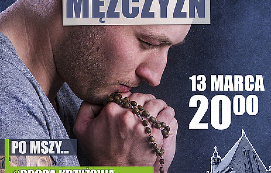 Kraków: marcowa Msza w intencji mężczyzn