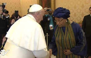 Prezydent Liberii w Watykanie