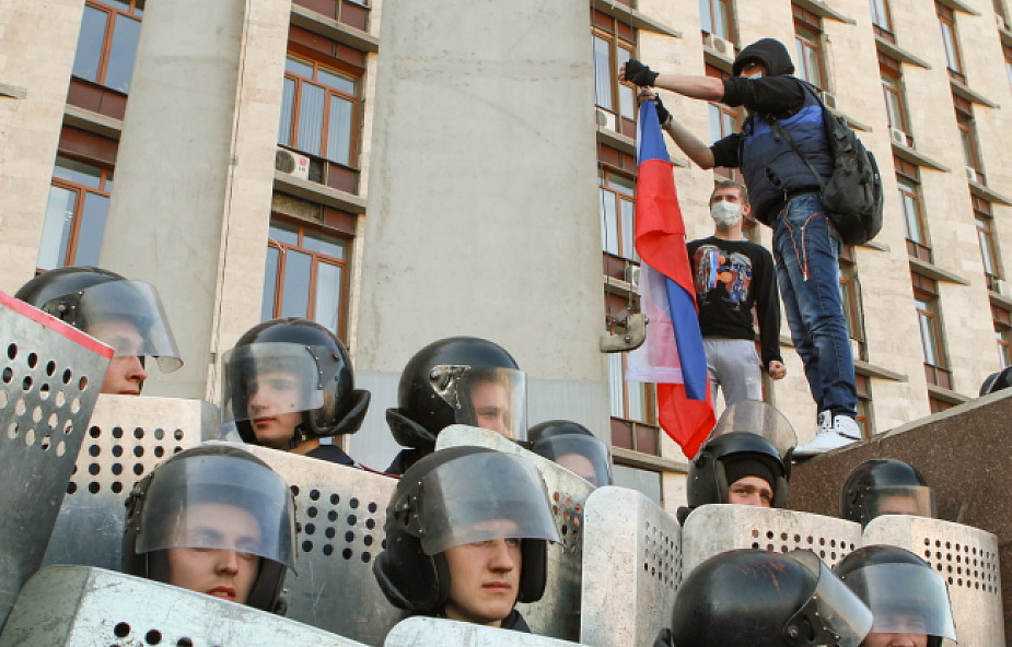 Separatyści zajęli siedzibę SBU w Doniecku