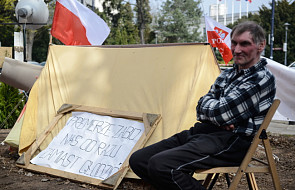 Sejm: protest opiekunów niepełnosprawnych