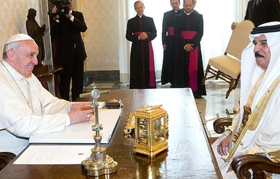 Franciszek z królem Bahrajnu o pokoju