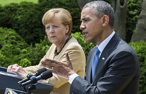 Merkel i Obama grożą Rosji sankcjami