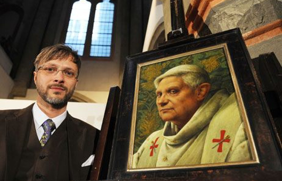 Nawrócenie ateisty-portrecisty Benedykta XVI