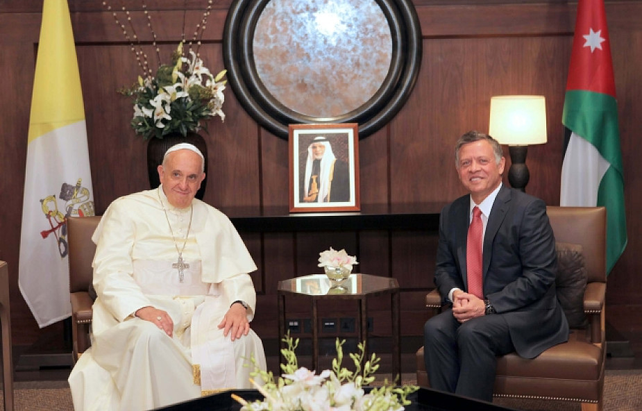Papież w Jordanii o pokoju i rozwoju dialogu między religiami
