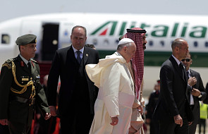 Papież Franciszek przybył do Ammanu