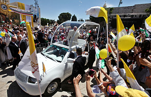 Papież w Autonomii Palestyńskiej i Izraelu