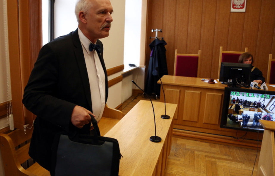 Sąd: Tusk nie musi przepraszać Korwin-Mikkego