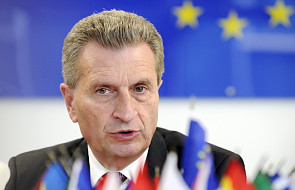 Oettinger chce wznowienia rozmów ws. gazu