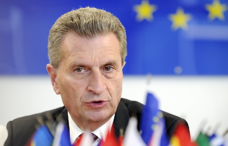 Oettinger chce wznowienia rozmów ws. gazu