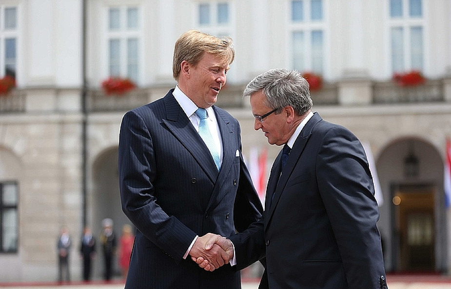 Prezydent z królem Holandii o przyszłości NATO