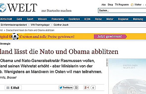 Niemiecka prasa o wizycie Obamy w Polsce
