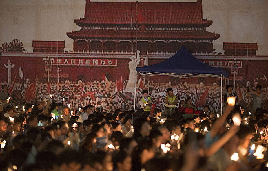 Hongkong upamiętnił masakrę z Tiananmen