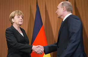 Spotkanie Merkel-Putin w Normandii