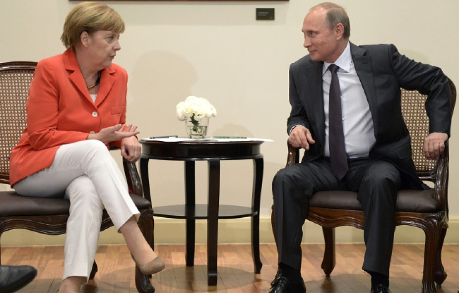 Merkel i Putin o sytuacji na Ukrainie