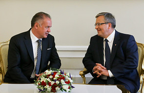 Prezydent Słowacji Andrej Kiska w Polsce