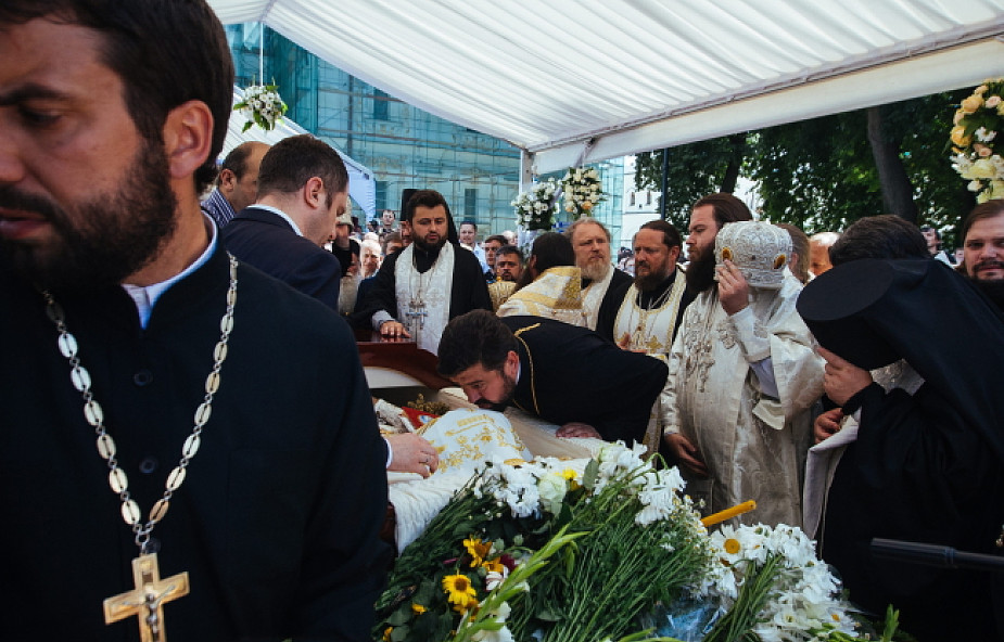 W Kijowie pochowano metropolitę Włodzimierza