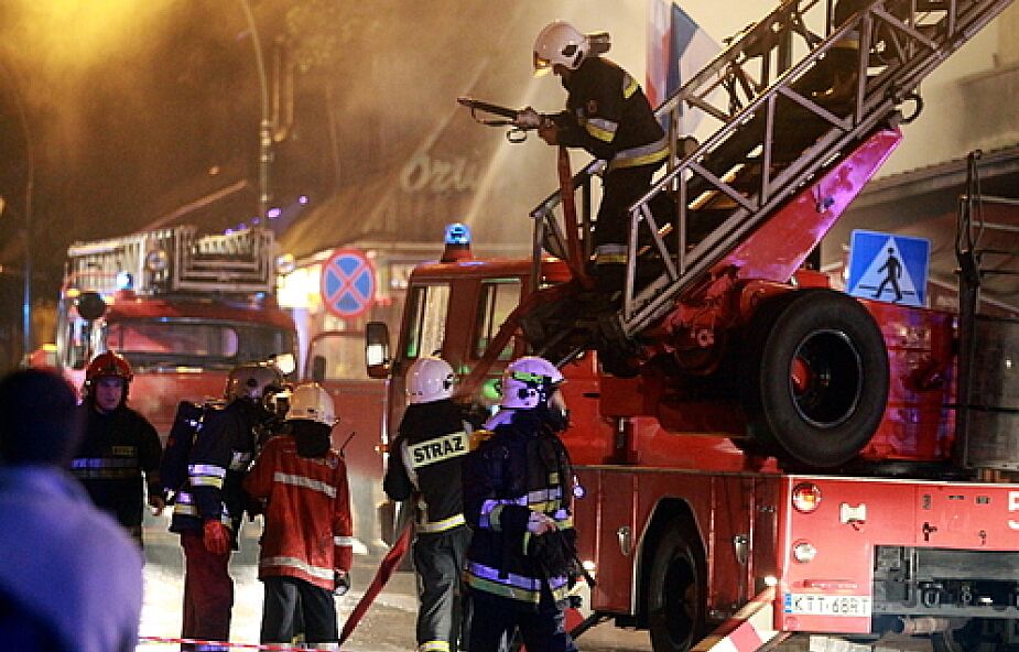 Groźny pożar w zakopiańskiej restauracji