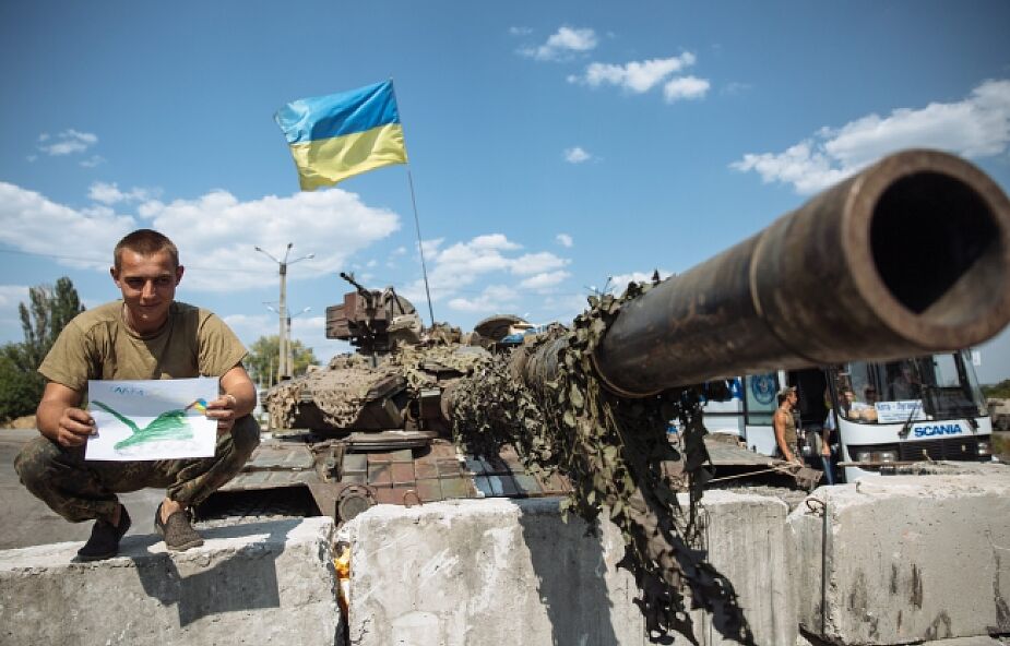 Żołnierze ukraińscy schronili się w... Rosji