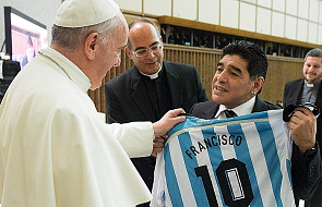 Papież Franciszek spotkał się z piłkarzami