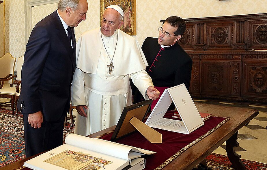Papież spotkał się z prezydentem Łotwy