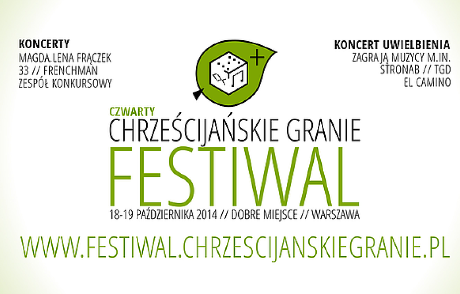 Festiwal Chrześcijańskie Granie w październiku