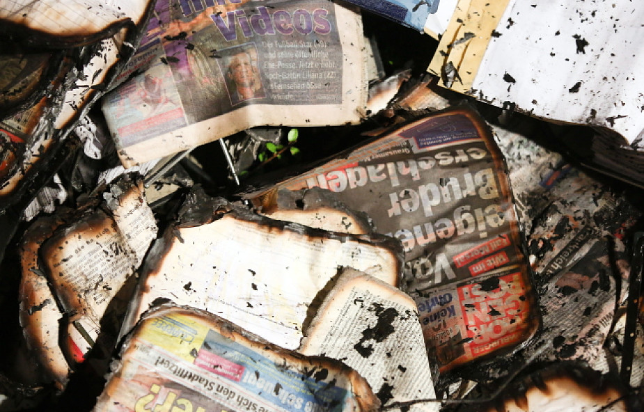 Niemcy: podpalono redakcję pisma w Hamburgu