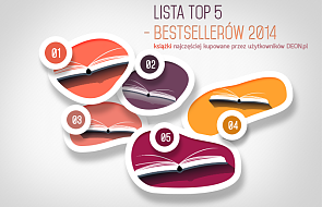 TOP5 książkowych bestsellerów 2014