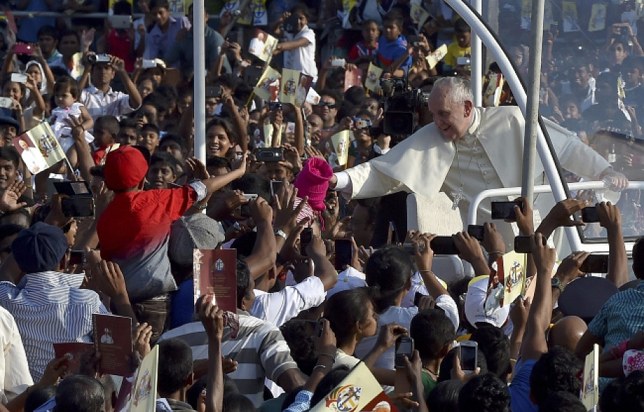 Franciszek wezwał mieszkańców Sri Lanki do odbudowy utraconej jedności