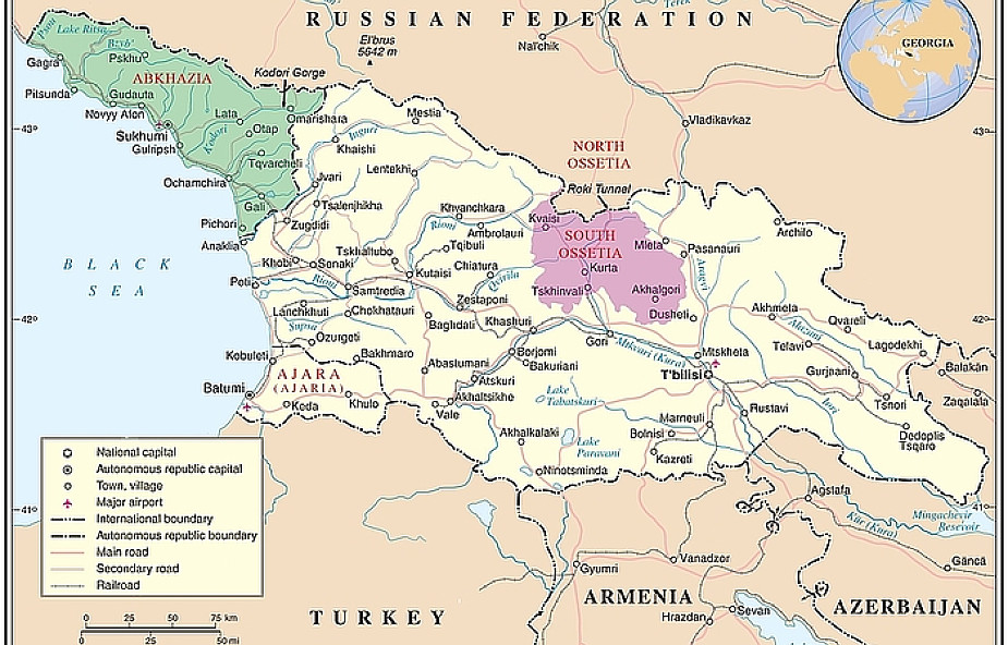 Rosja: Duma ratyfikowała traktat z Abchazją