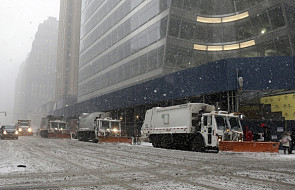Nowy Jork opustoszał; czeka na śnieżycę