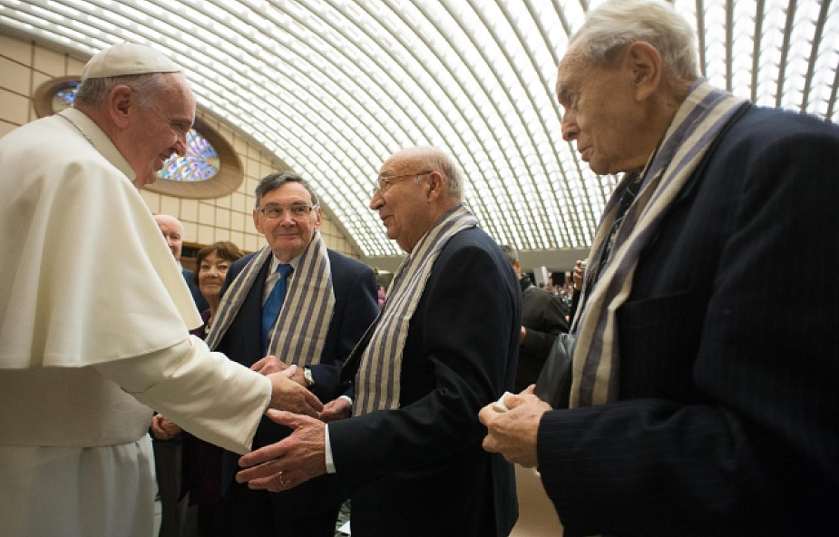 Spotkanie papieża z więźniami Auschwitz