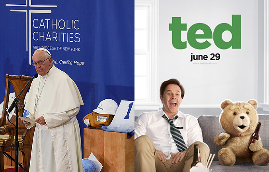 Aktor żartuje z Papieżem o filmie "Ted"