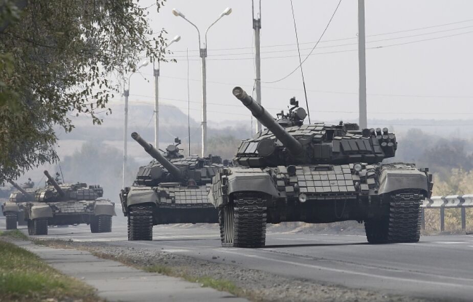 Separatyści wycofują czołgi w obwodzie donieckim