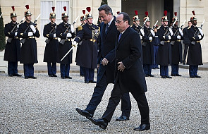 Francja: Hollande i Cameron udali się do sali Bataclan