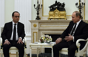 Rosja: Hollande o "wielkiej koalicji" przeciwko IS