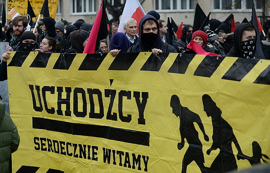 Warszawa: demonstracja przeciw faszyzmowi i ksenofobii