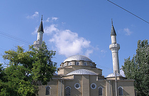 Krym: podpalenie meczetu