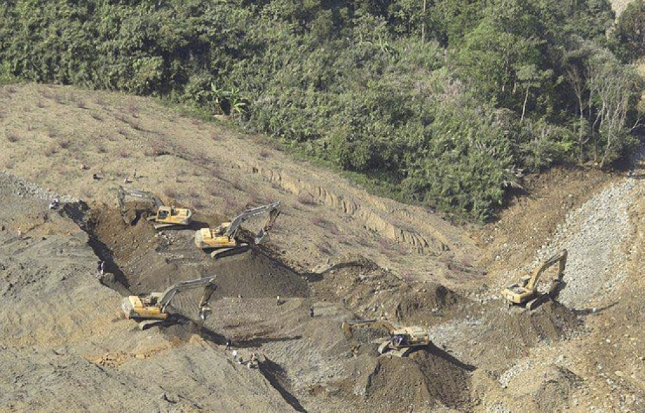 Birma: dziesiątki zaginionych po tąpnięciu w kopalni
