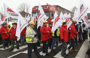 4800 górników kontynuuje protest w JSW