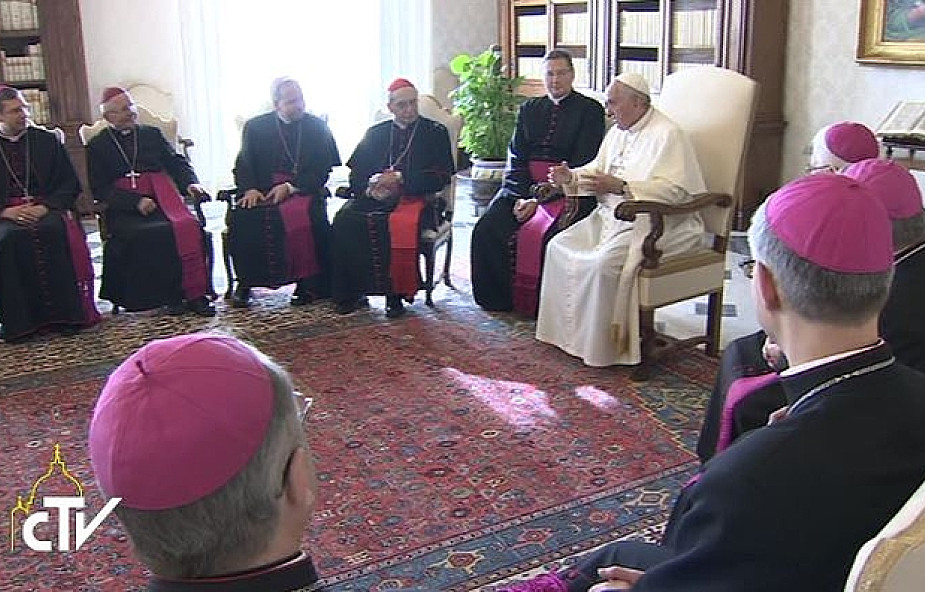 Papież spotkał się z biskupami Litwy