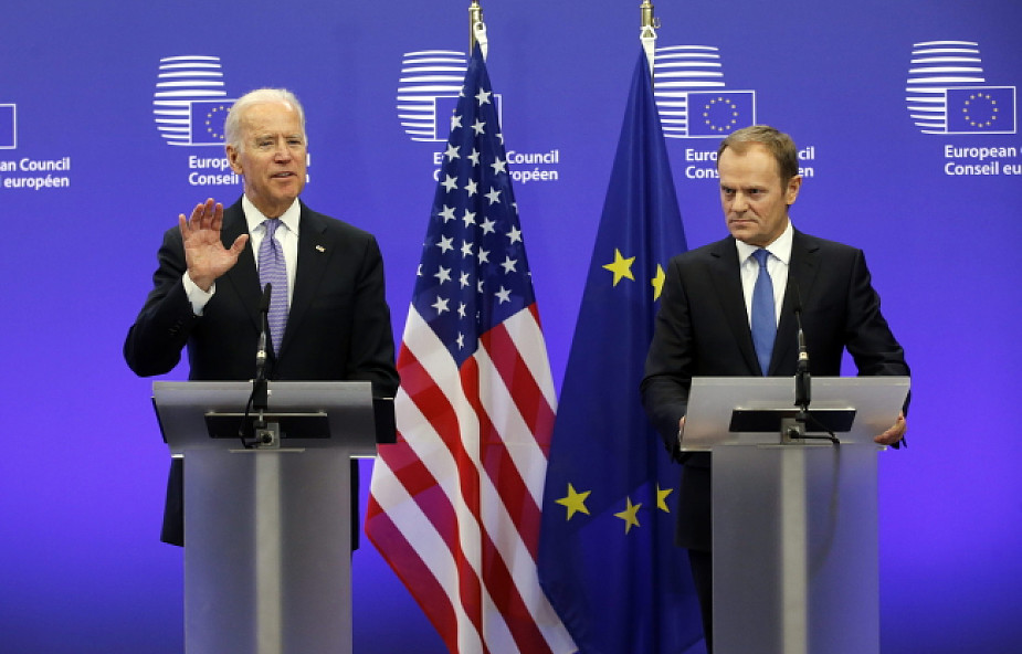 Tusk i Biden: UE i USA muszą utrzymywać presję