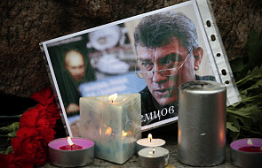 Moment zabójstwa Niemcowa w telewizji